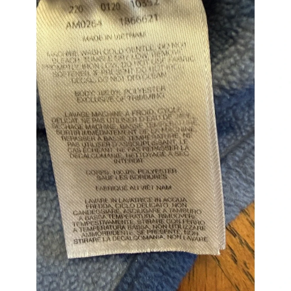 Columbia Fleece mens Size L flare gun fleece Blue Button Up Fleece Jacket